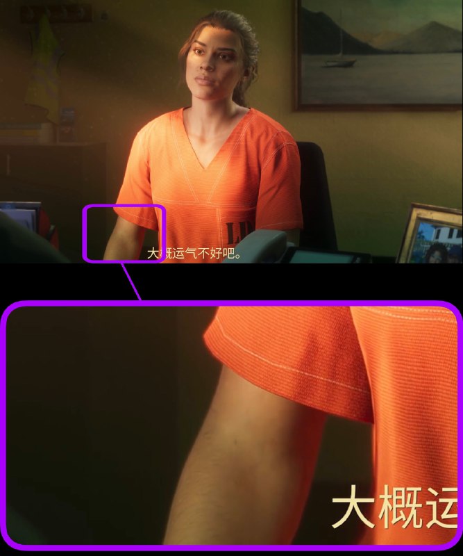 玩家发现B站《GTA6》预告片比Youtube更加清晰[哆啦A梦吃惊]近日外网玩家发现，在B站上传的《GTA6》预告片，其画面比Youtube平台的更加高清，许多此前无法看到的细节都能在B站版本的预告内清晰看到