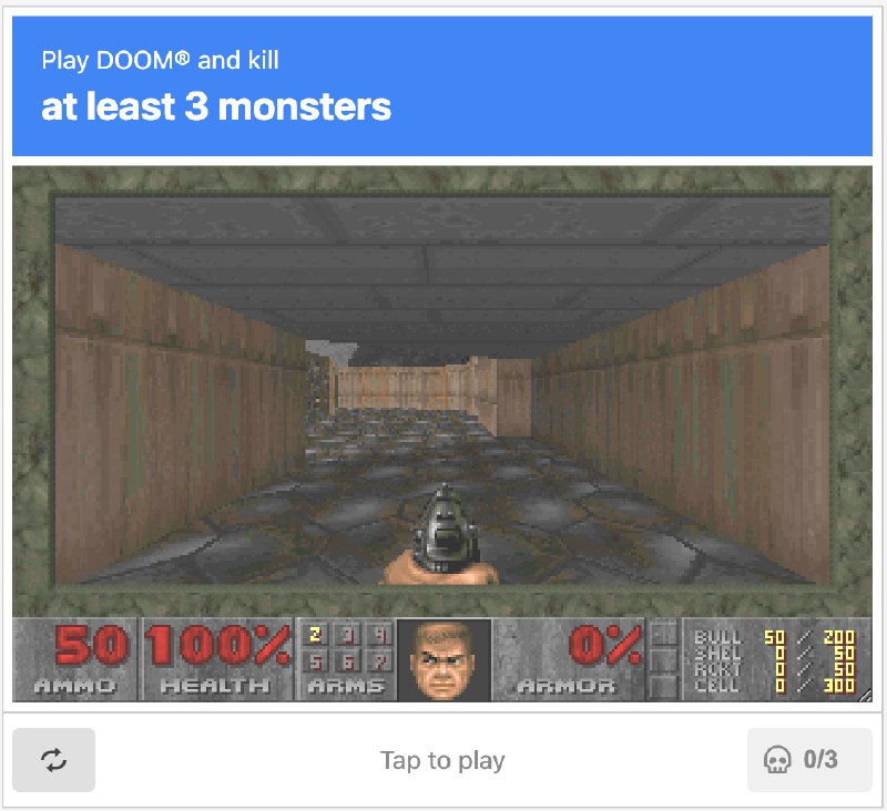 People are playing a new DOOM-themed CAPTCHA | TechCrunch