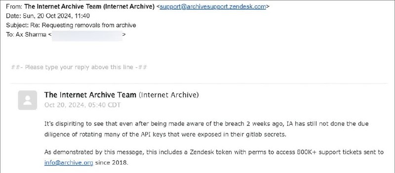 Internet Archive傳出再度遭駭