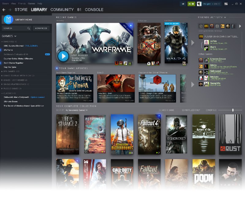 Steam is finally getting a redesigned library—here's our first look