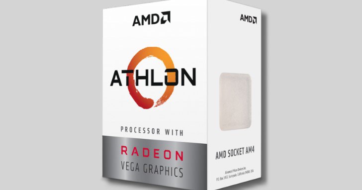 AMD Athlon 品牌處理器續命，推出結合 Zen 與 Vega 的 Athlon 200GE、Athlon 220GE、Athlon 240GE