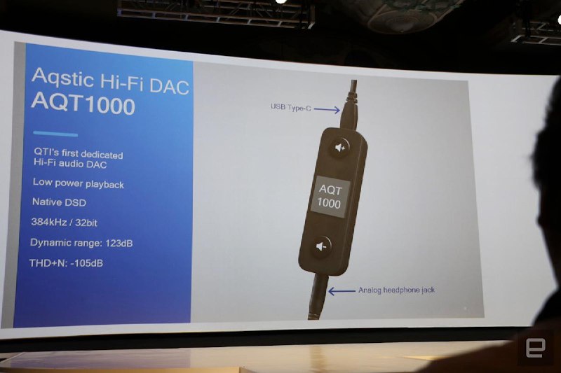 Qualcomm made a USB-C DAC to show off its hi-fi audio tech
