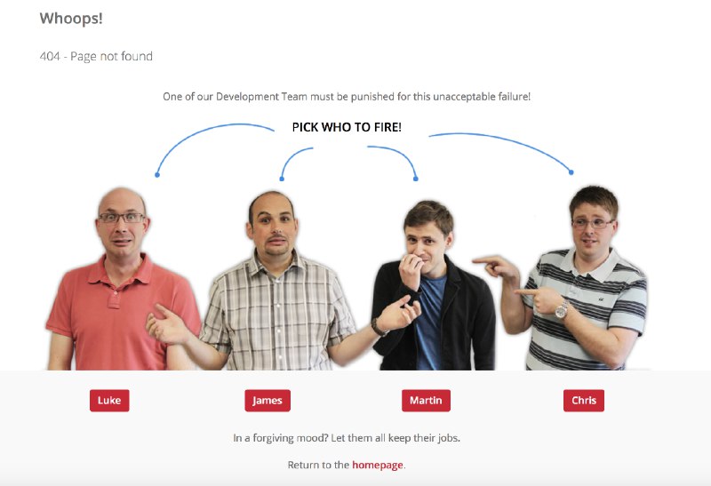 Best 404 page