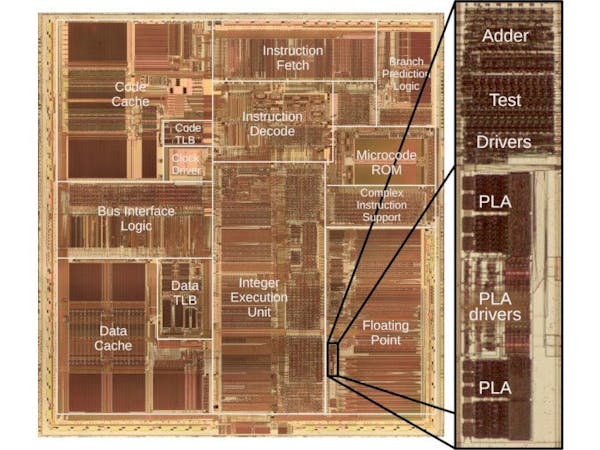 Ken Shirriff Tracks Down Intel's Infamous Pentium FDIV Bug — in the Silicon Itself