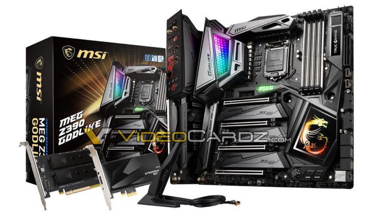 四个 16x 目测是 8 + 4 + 4 + 4，前面 3 个是 CPU 出的，后面的是 PCH 出的，估计还要和某个 M.2 共享带宽
