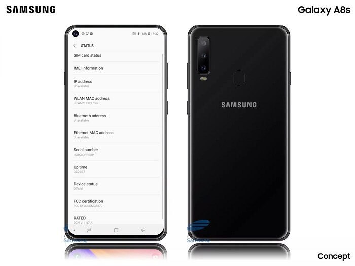 争夺Infinity-O打孔屏首发：三星提前华为一周发布Galaxy A8s