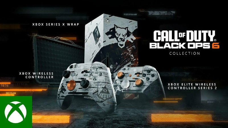 微软公布Xbox《使命召唤：黑色行动 6》联动手柄及主机外壳