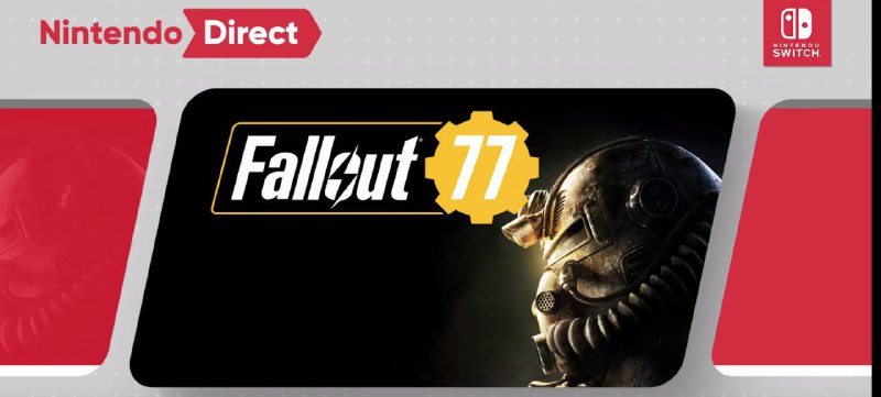 #Aprilfool 震惊！b社宣布发布ns版辐射76 fallout77!任天堂愚人节直面会：所有游戏都会推出NS版！