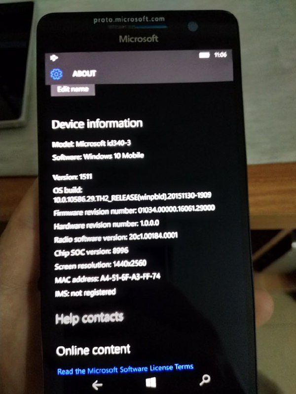 被微软砍掉的Lumia 960↑被微软砍掉的Lumia 960↑